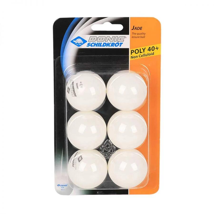 Donic Schildkröt TT ball Jade 40 MM sztuk, biały, jeden rozmiar 618371