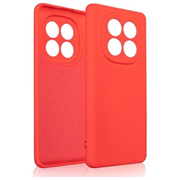Beline Etui Silicone Xiaomi Redmi Note 14 Pro+ czerwony/red