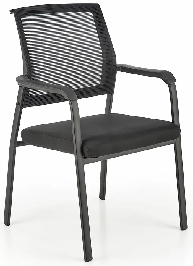 Elior Fotel czarny konferencyjny M7-K31