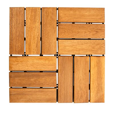 Płytka tarasowa mozaika akacjowa 30 x 30 cm