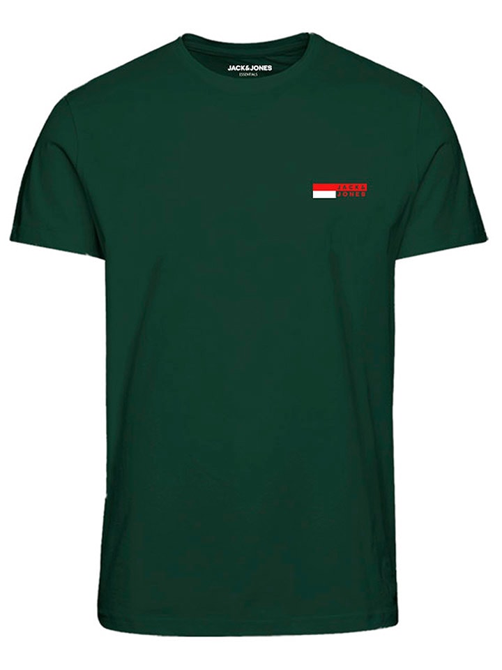 Jack & Jones Koszulka w kolorze zielonym