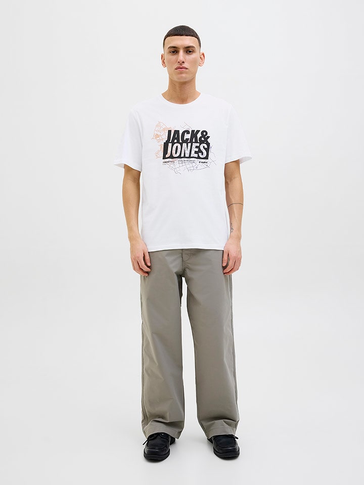 Jack & Jones Koszulka w kolorze białym