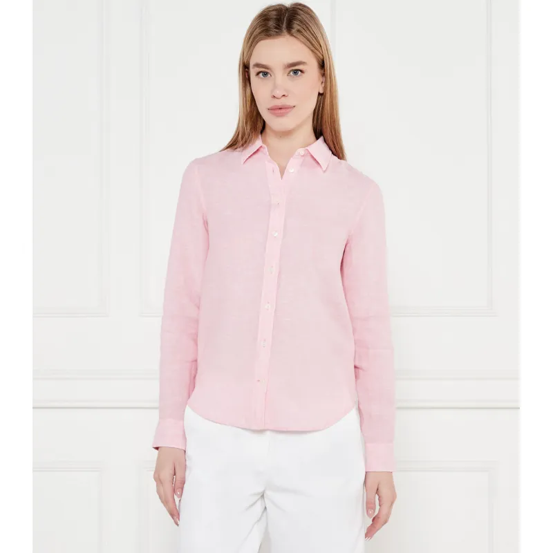 Gant Lniana koszula Regular Fit