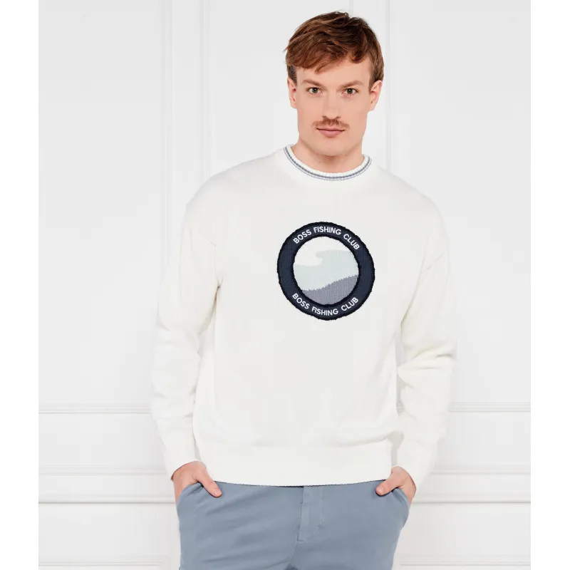 BOSS ORANGE Sweter Klubfish | Loose fit