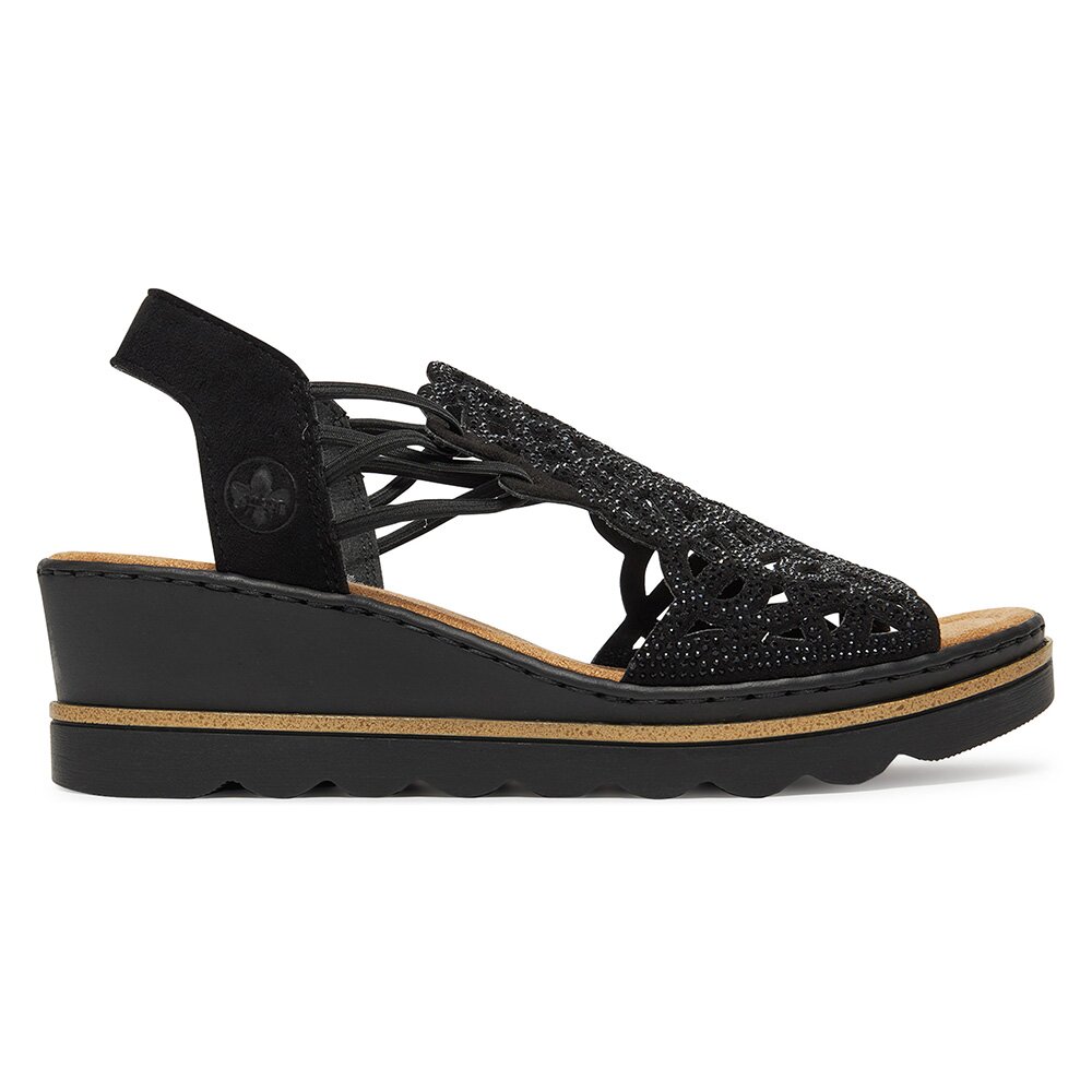 RIEKER 67465-00 CZARNY