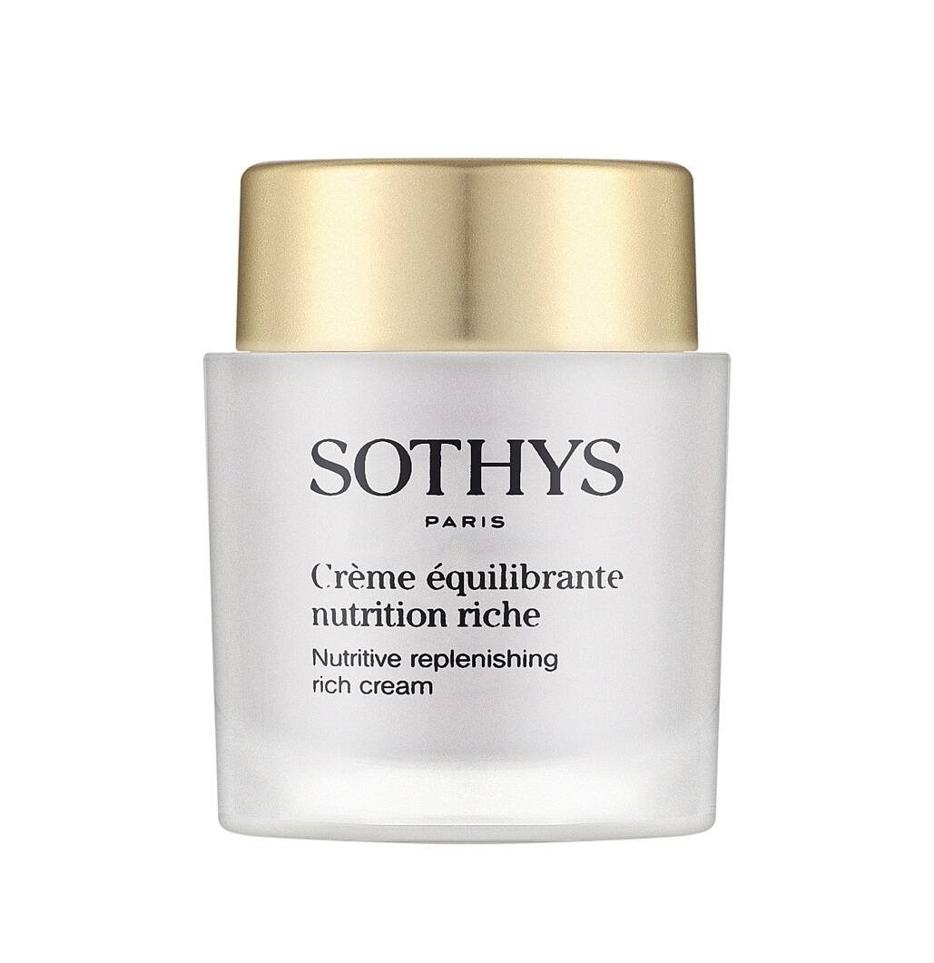 Sothys Rich Nutrition Cream, Bogaty Regenerujący Krem do Twarzy, Ujędrnia i Odżywia Skórę, 50ml