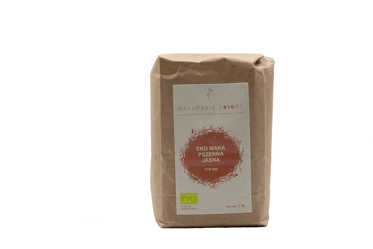 BIO mąka ekologiczna BIONEST pszenna jasna 1000g