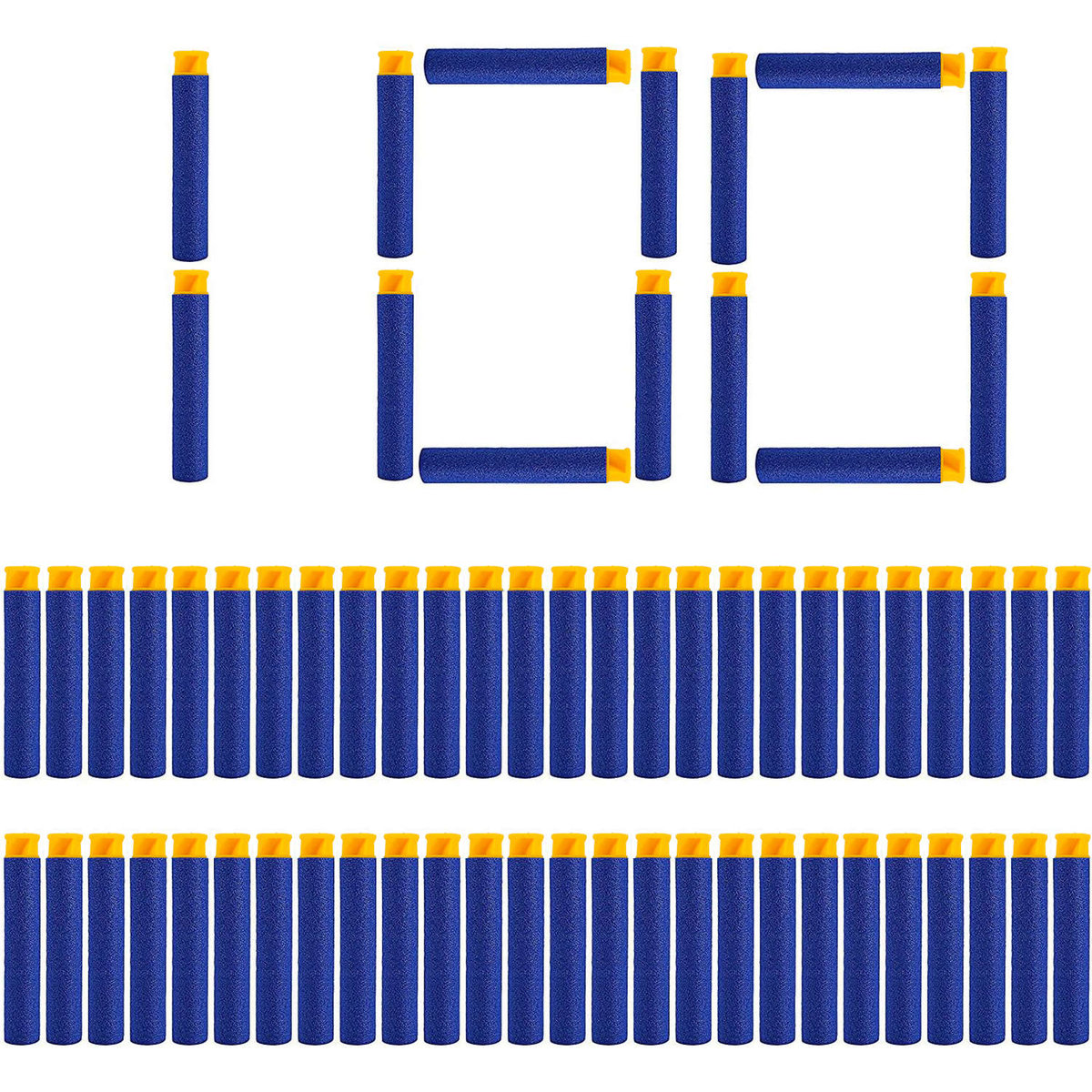Piankowe naboje do pistoletu kompatybilne z NERF