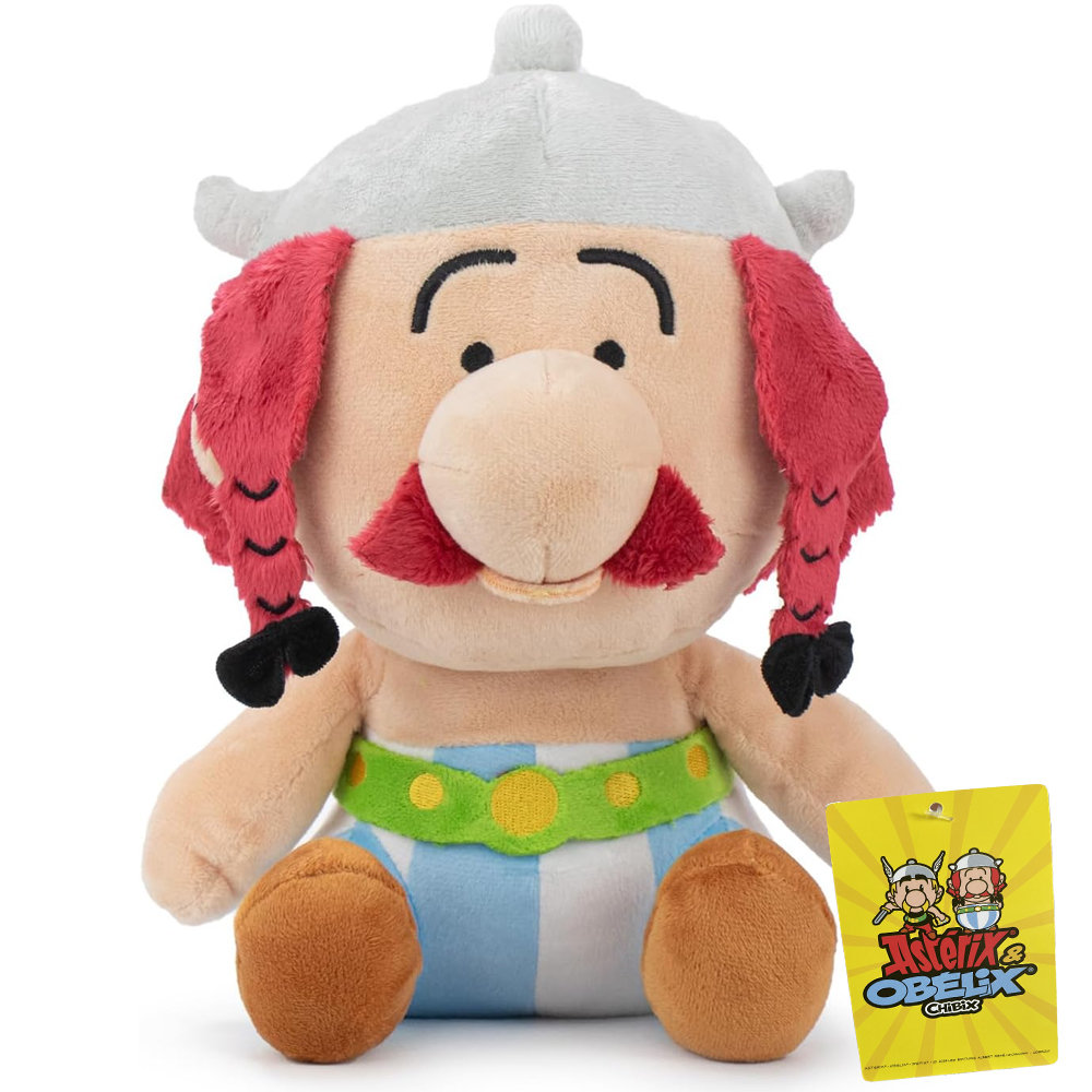 Obelix Maskotka 20 cm Oryginalna Przytulanka Pluszak Asterix I Obeliks
