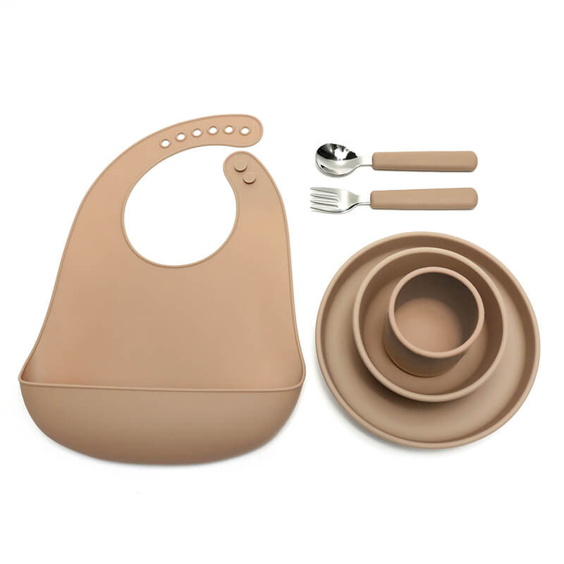 Zestaw Naczyń Silikonowych [Kolor Jasnobrązowy]