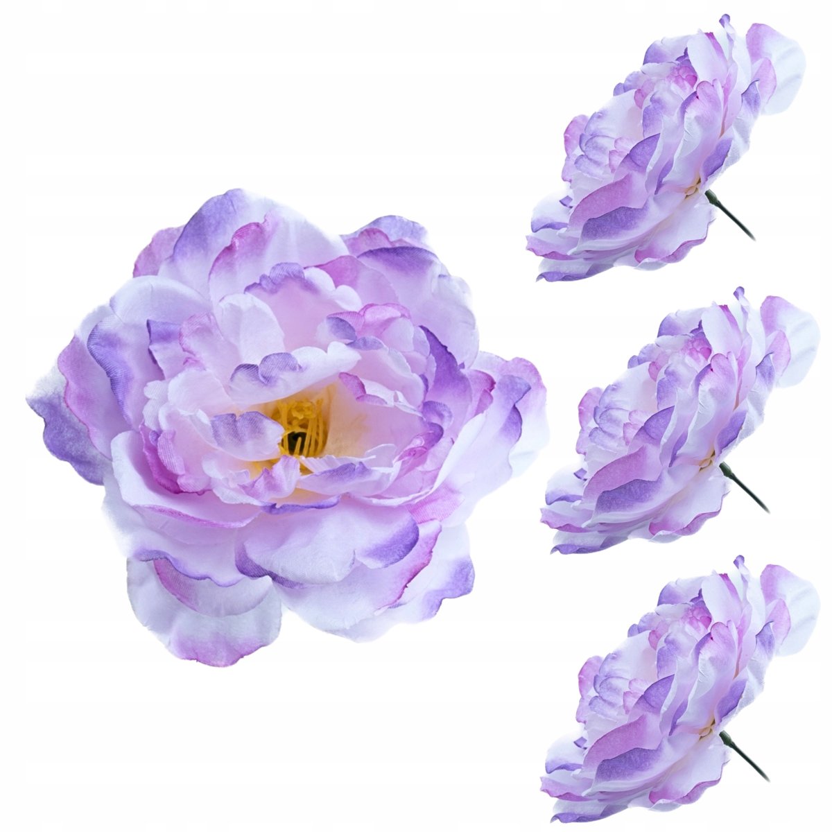 Piwonia Główka Wyrobowa Kwiat Sztuczny 12 szt Peonia Główka Kwiatowa 11 cm