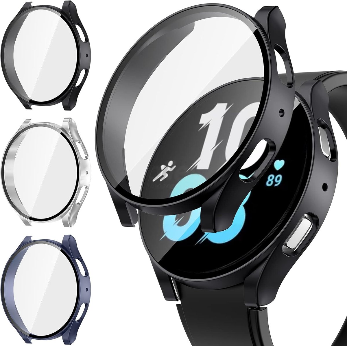 3x ETUI OBUDOWA NA ZEGAREK SAMSUNG GALAXY WATCH 5/4 40mm OCHRONA EKRANU