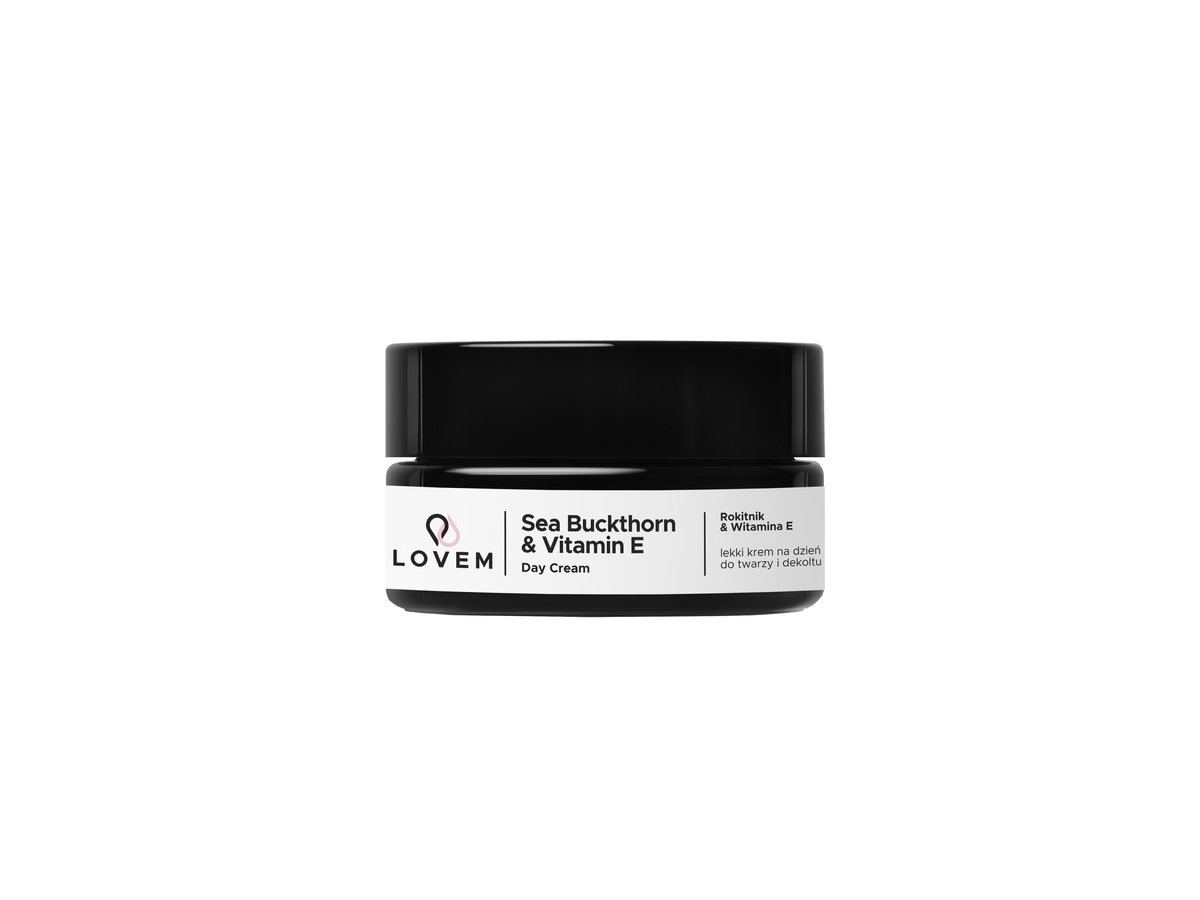 Krem LOVEM na dzień twarz i dekolt Rokitnik i Witamina E I 30ml