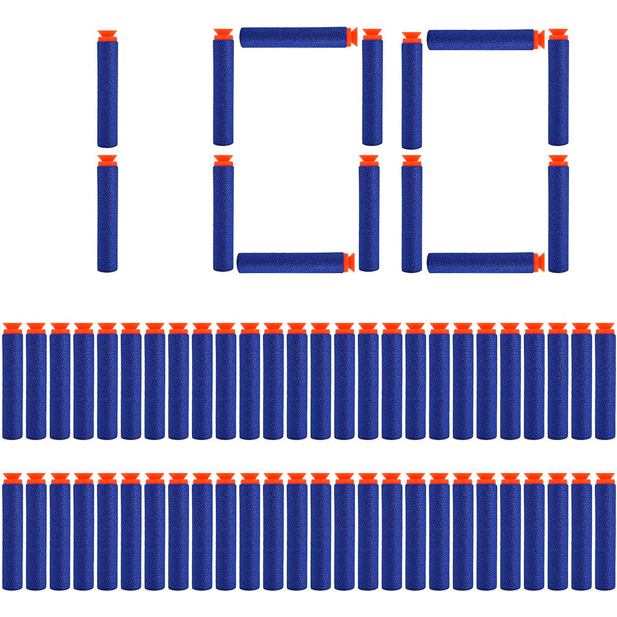 Piankowe naboje do pistoletu kompatybilne z NERF