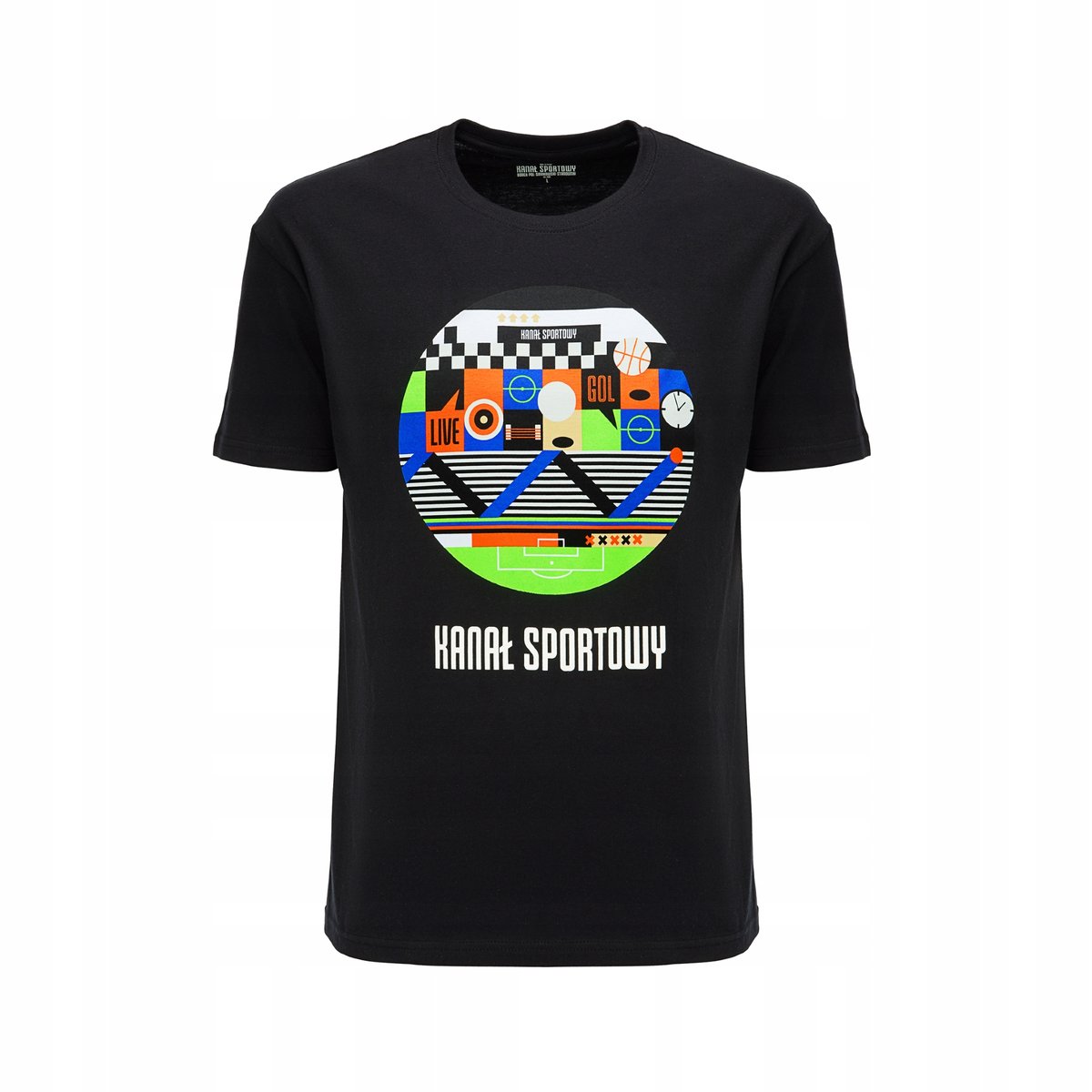 76013 Koszulka męska rozmiar L KANAŁ SPORTOWY Logo