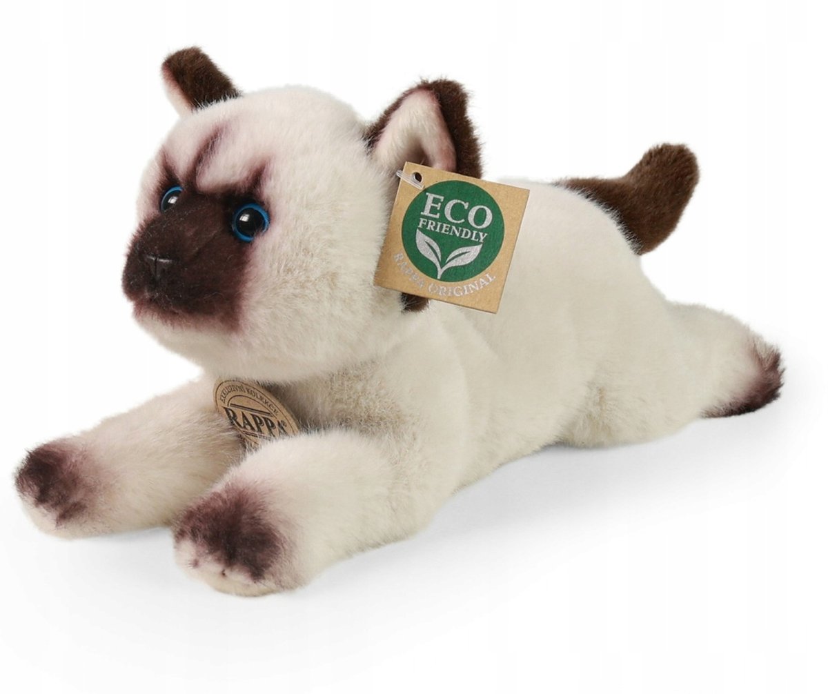 Maskotka Kotek Syjamski Himalajski Leżący - 30/20cm