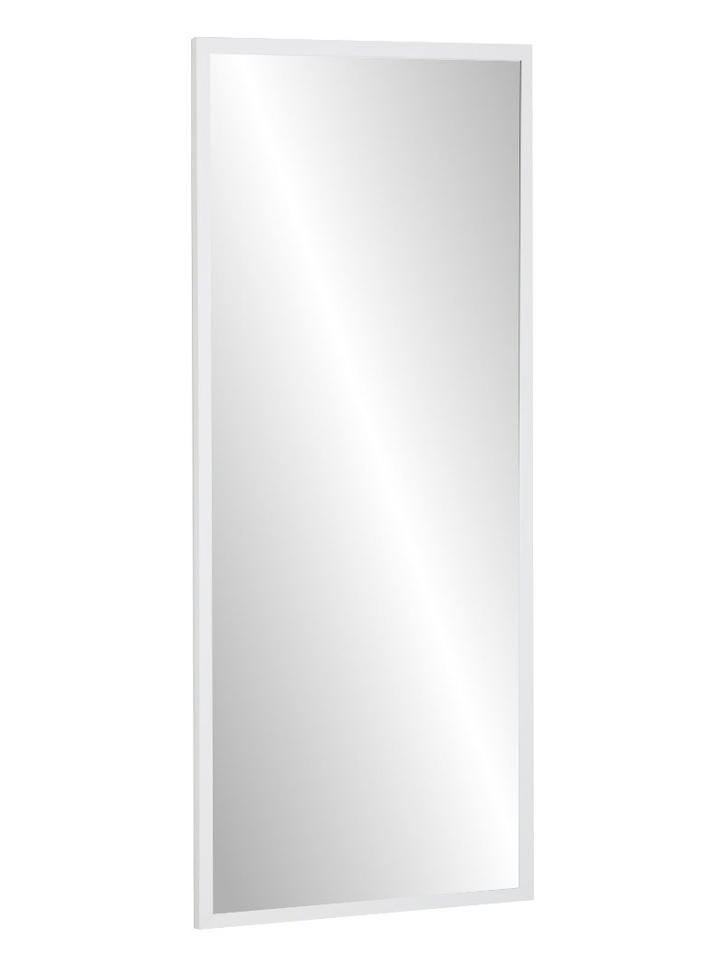 Lustro Profilmat w ramie WĄSKIEJ BIAŁEJ 135X55cm PREMIUM