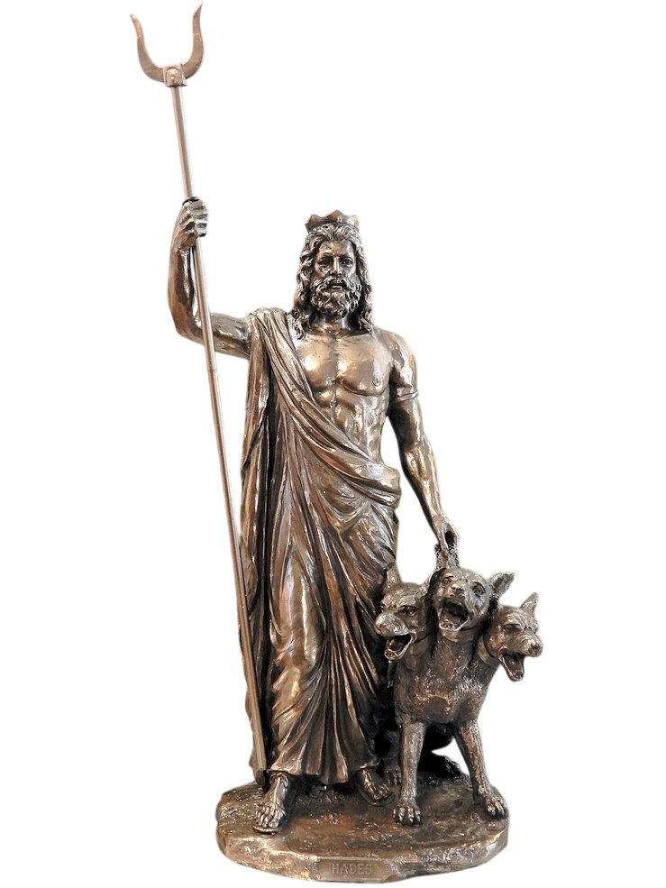 FIGURKA HADESA Z CERBEREM. IDEALNY PREZENT DLA MIŁOŚNIKÓW MITOLOGII