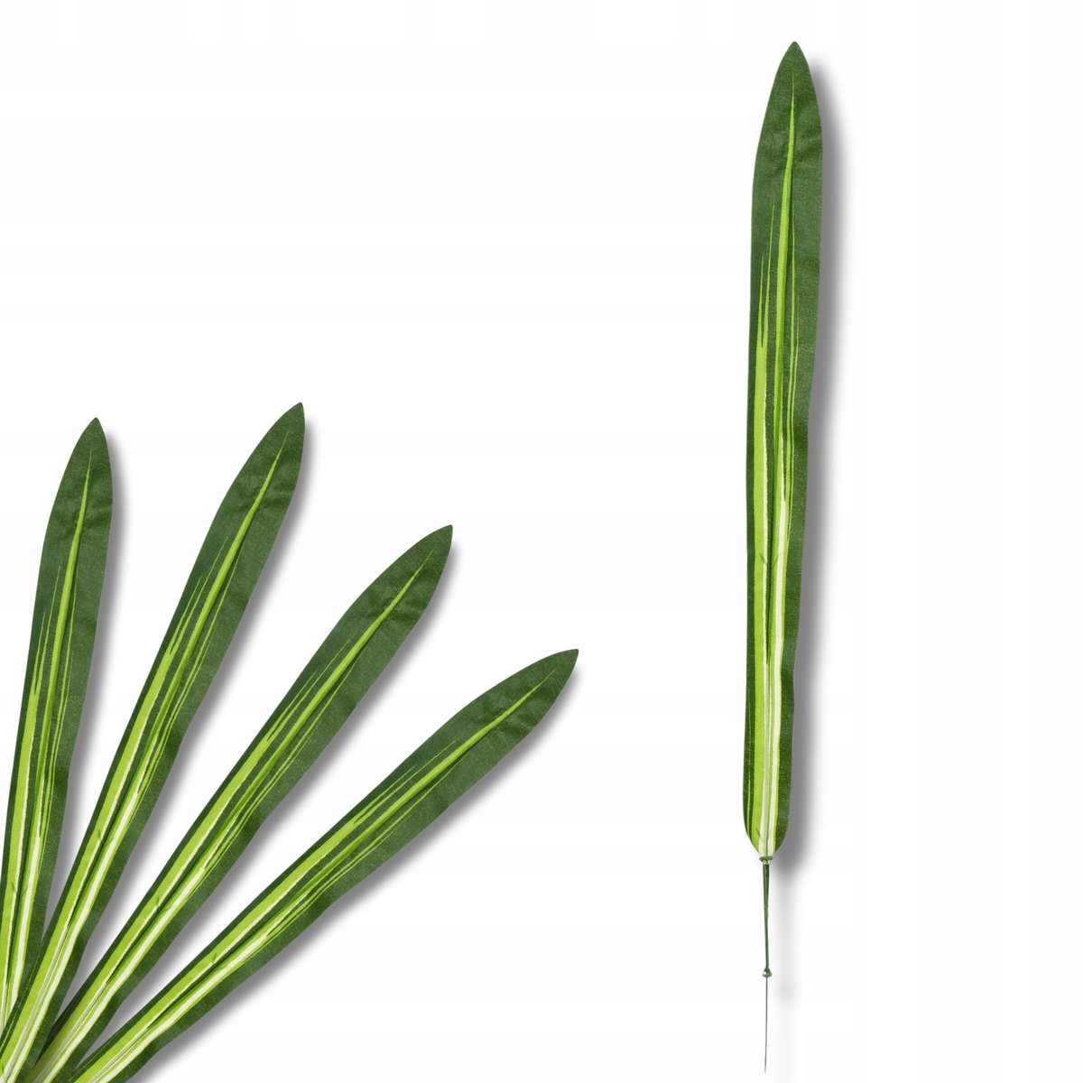 DRACENA do bukietów LIŚĆ sztuczny do wiązanki LIŚCIE kwiaty stroik 12 szt