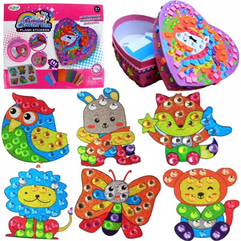 Haft Diamentowy Wyklejanka Szkatułka mozaika