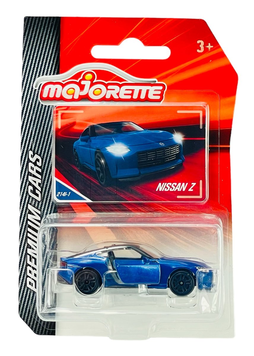 MAJORETTE PREMIUM NISSAN Z NIEBIESKI 214I-1 1:58