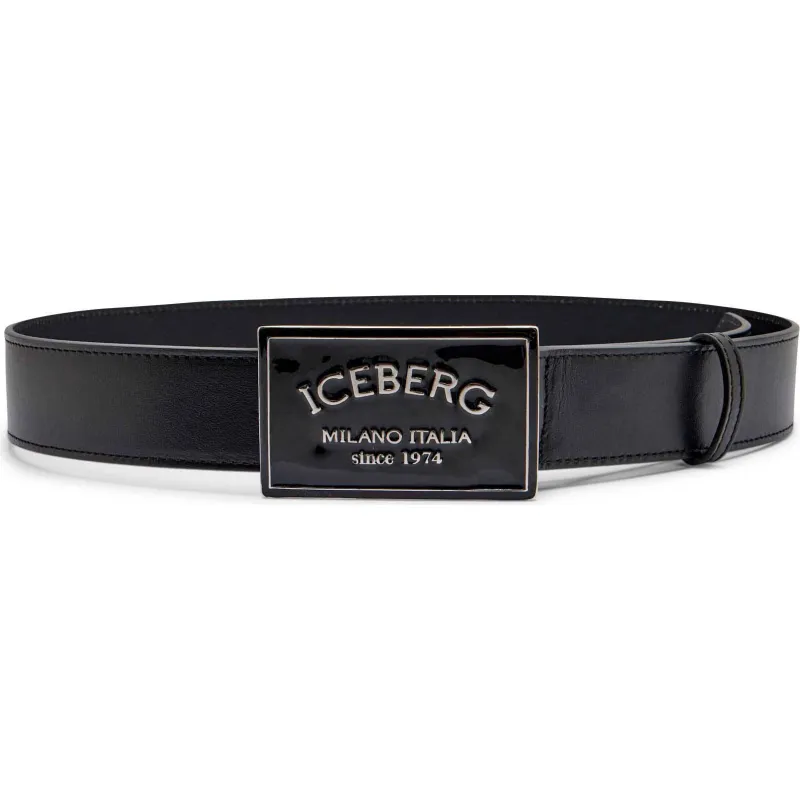 Iceberg Skórzany pasek