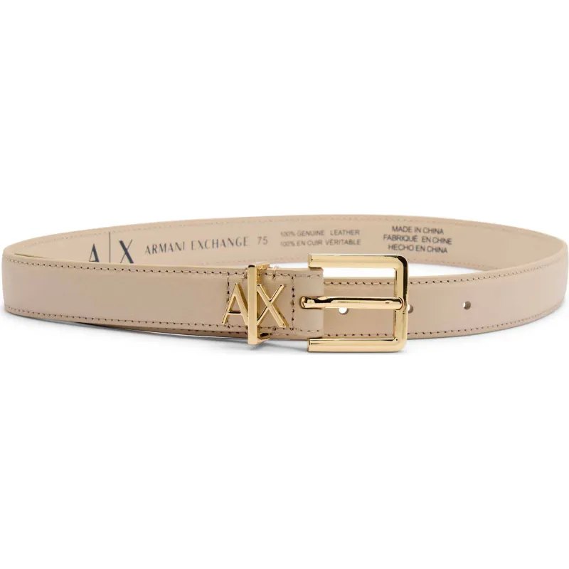 Armani Exchange Skórzany pasek