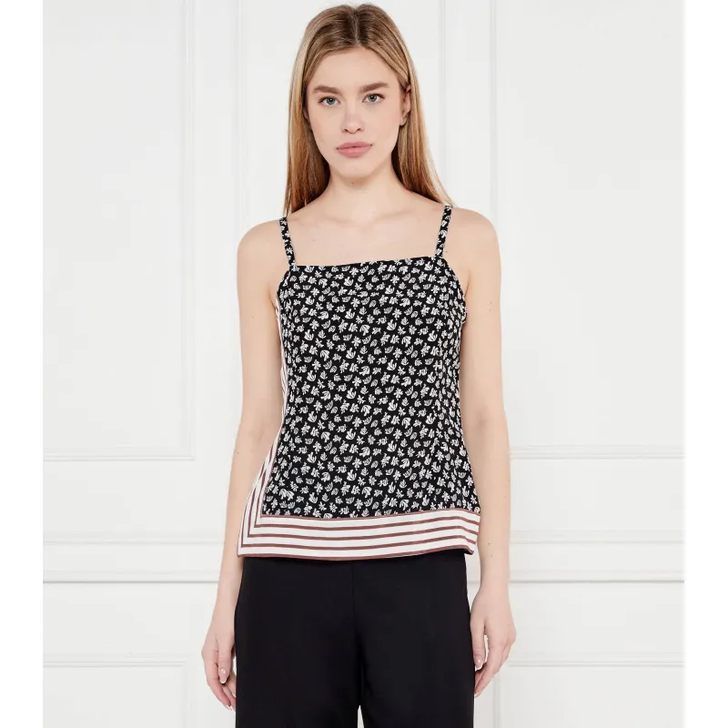 Marella Jedwabny top TEODORA Regular Fit