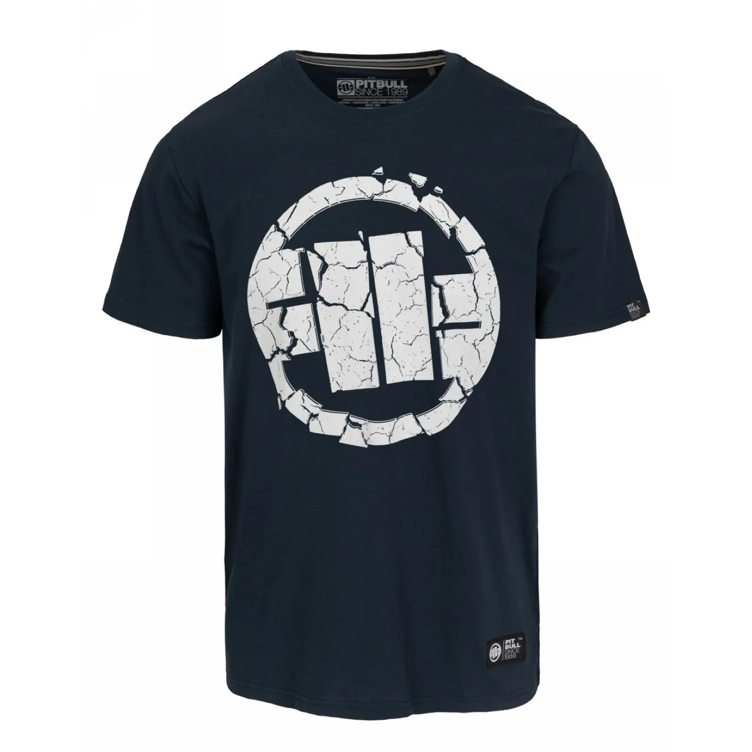 Koszulka PITBULL Middle Weight 170 Basic Scratch '25 - Navy  M