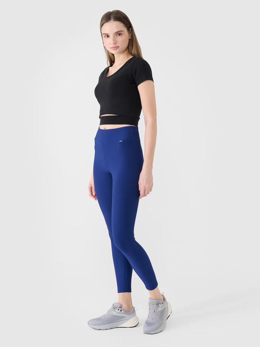 4F Legginsy dzianinowe damskie 4FWSS25TTIGF204-031S Roz. XS