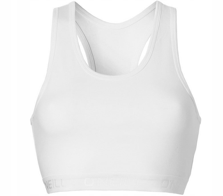 Stanik sportowy O'neill biustonosz Top Plain 809001-1000 biały L