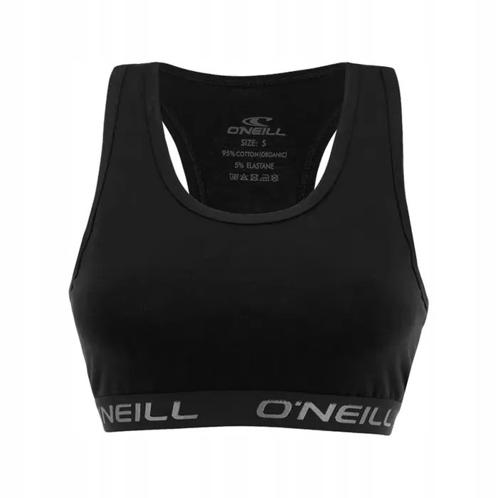 Stanik sportowy O'neill biustonosz Top Plain 809001-6900 czarny S