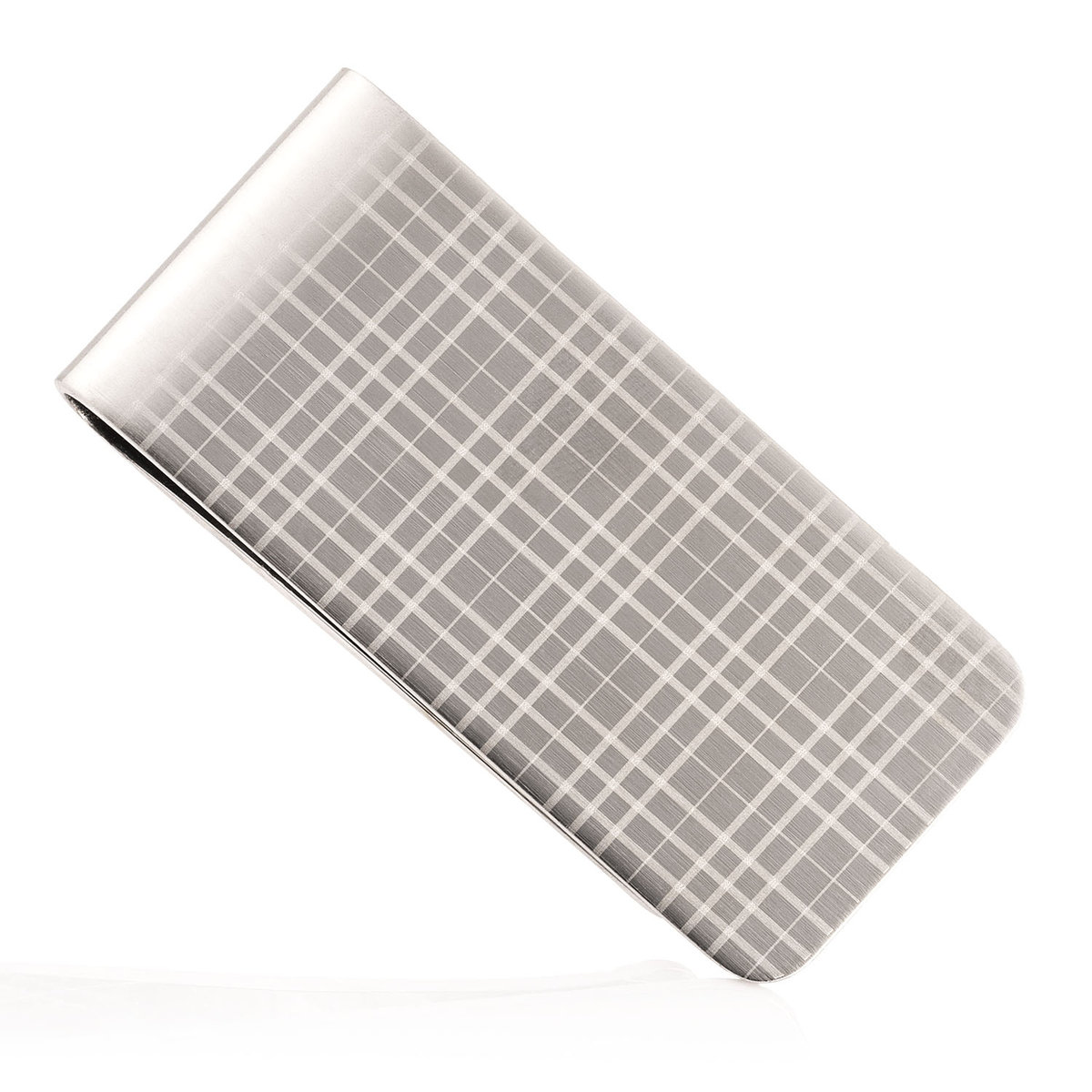 Klips na banknoty w kratę PS-857