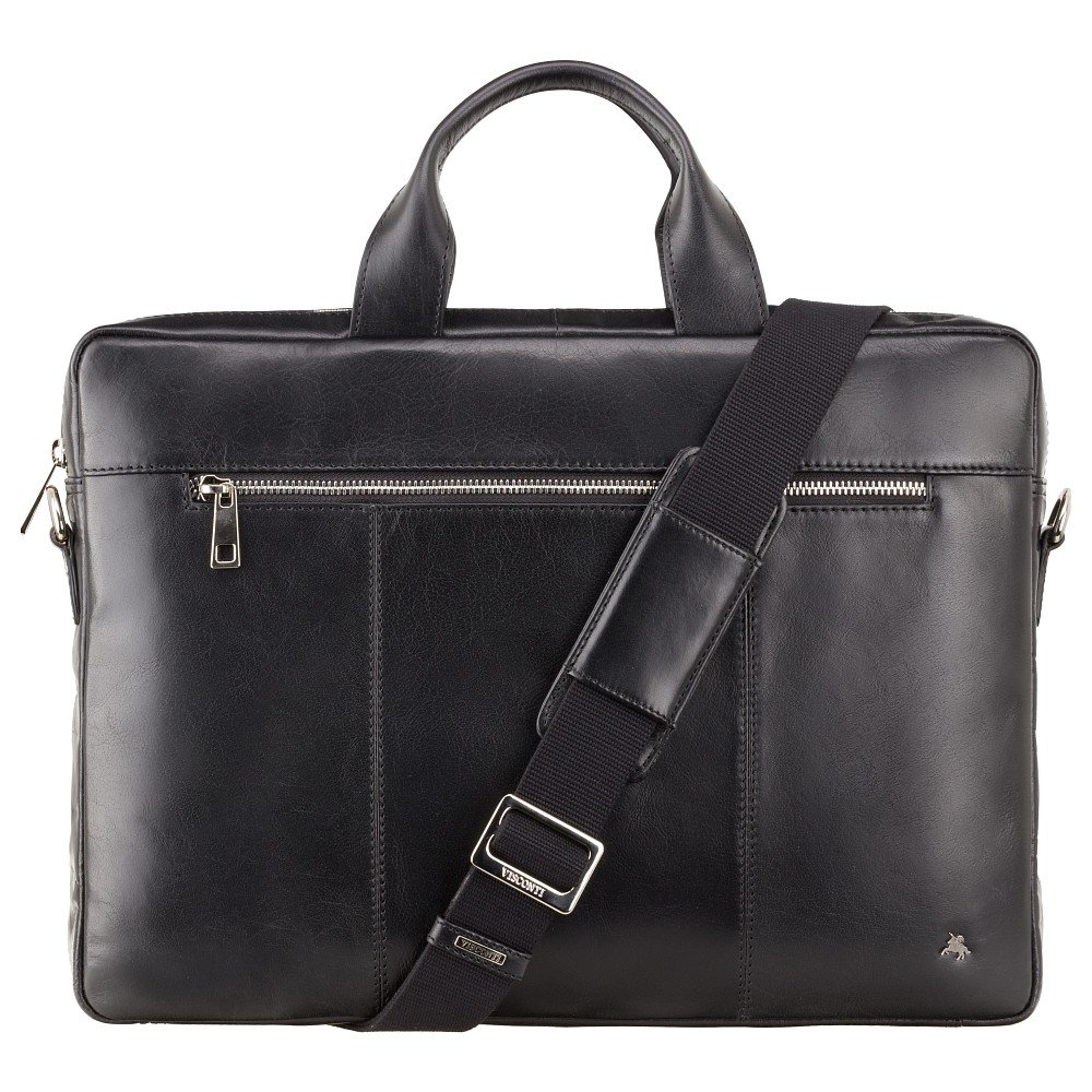 Cienka torba na laptop 13'' ze skóry licowej Visconti ML-28