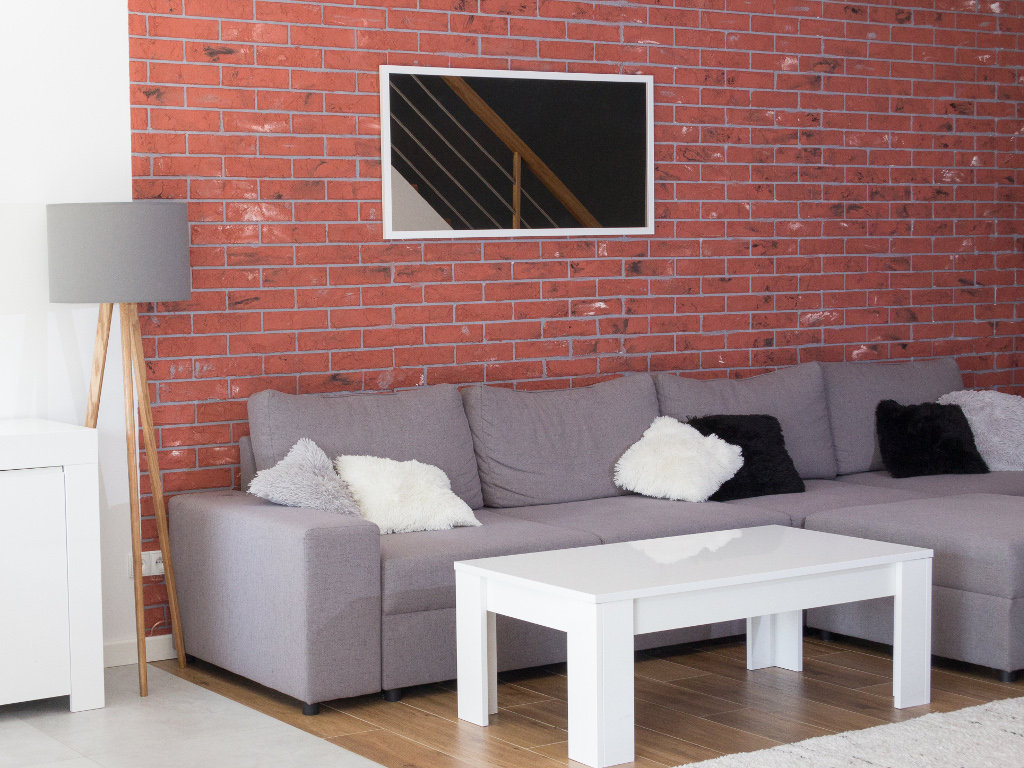 Lustro Profilmat w ramie WĄSKIEJ BIAŁEJ 115X45cm PREMIUM