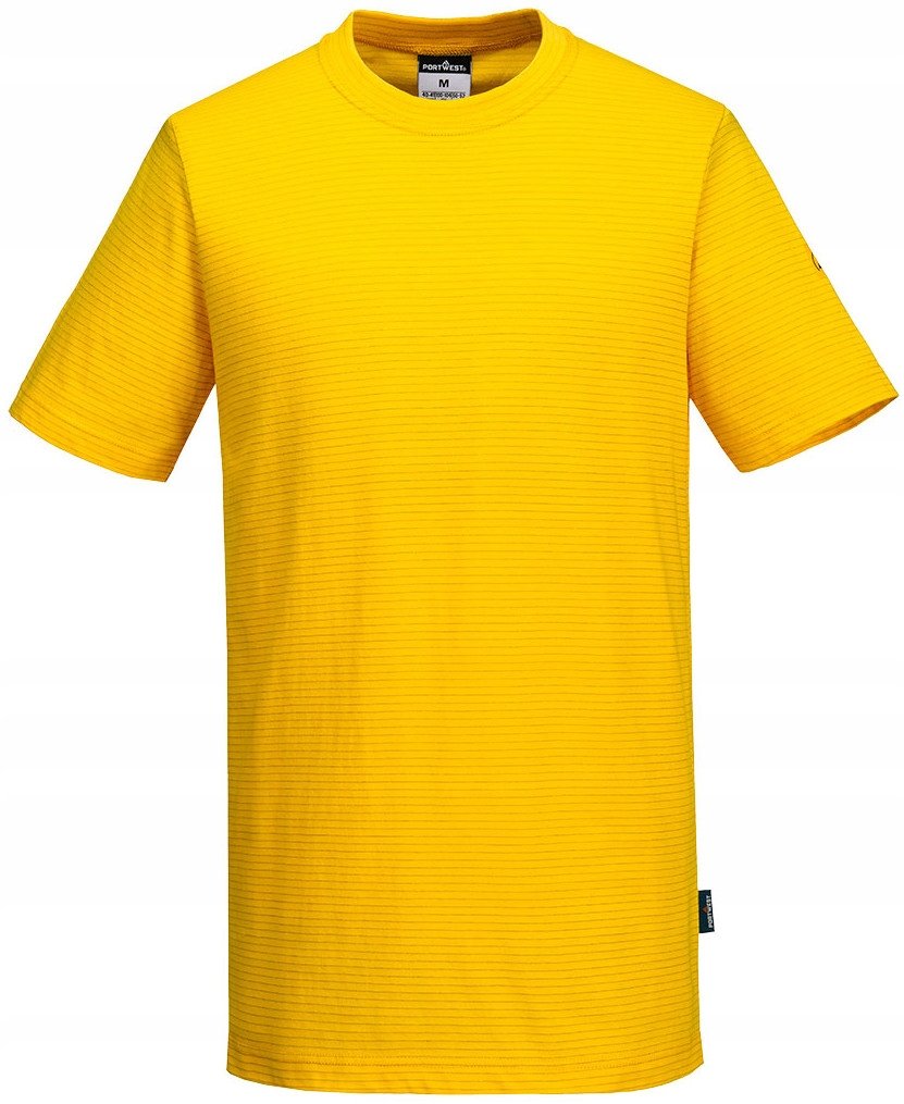 T-shirt antyelektrostatyczny Portwest AS20 YE3 r. S
