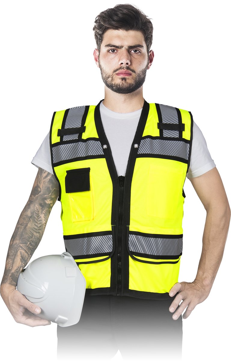 Kamizelka ostrzegawcza Reis KOS-CONTROL YB r. 2XL