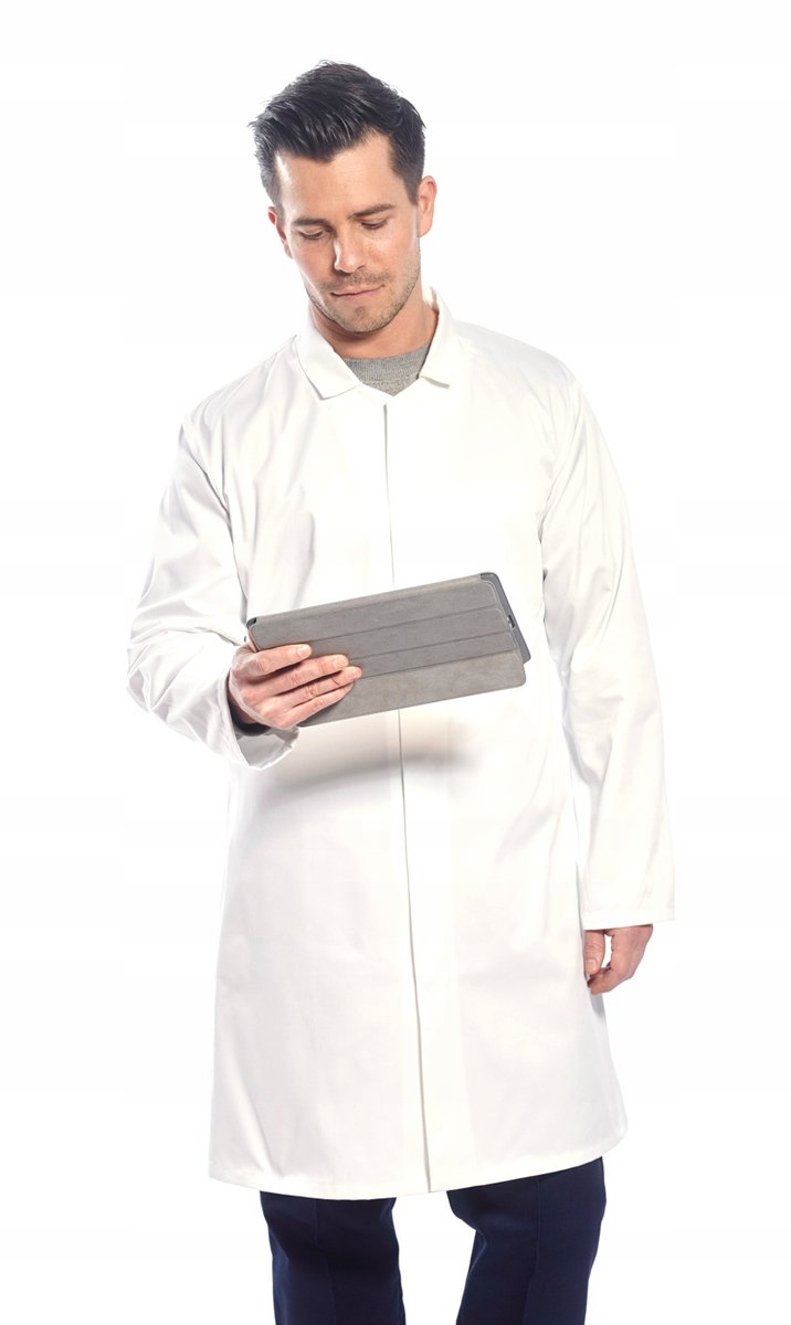 Fartuch spożywczy PORTWEST 2202 WHR r. XS