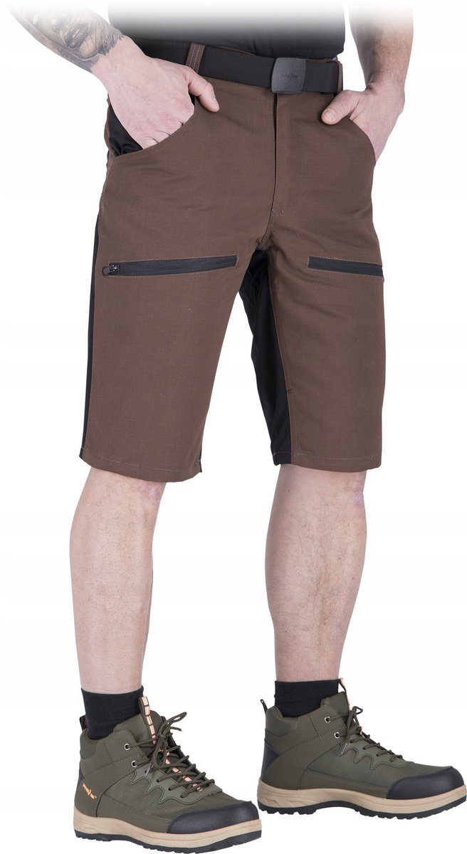 Spodnie do pasa, krótkie nogawki Reis HOBBER-TS BRB r. 3XL