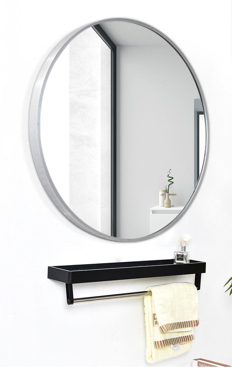 Lustro LOFT FI80cm srebrne YX