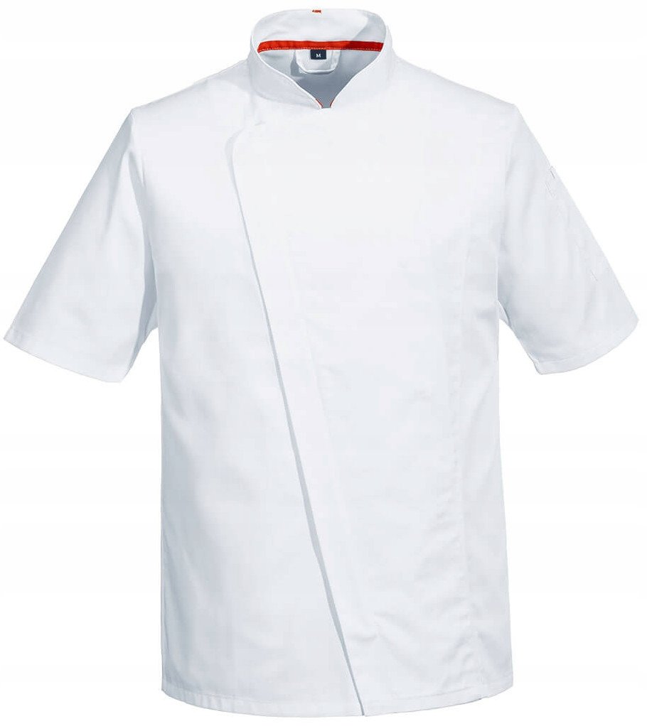 Bluza kucharska asymetrycznie zapinana Portwest C739 WHR r. 2XL