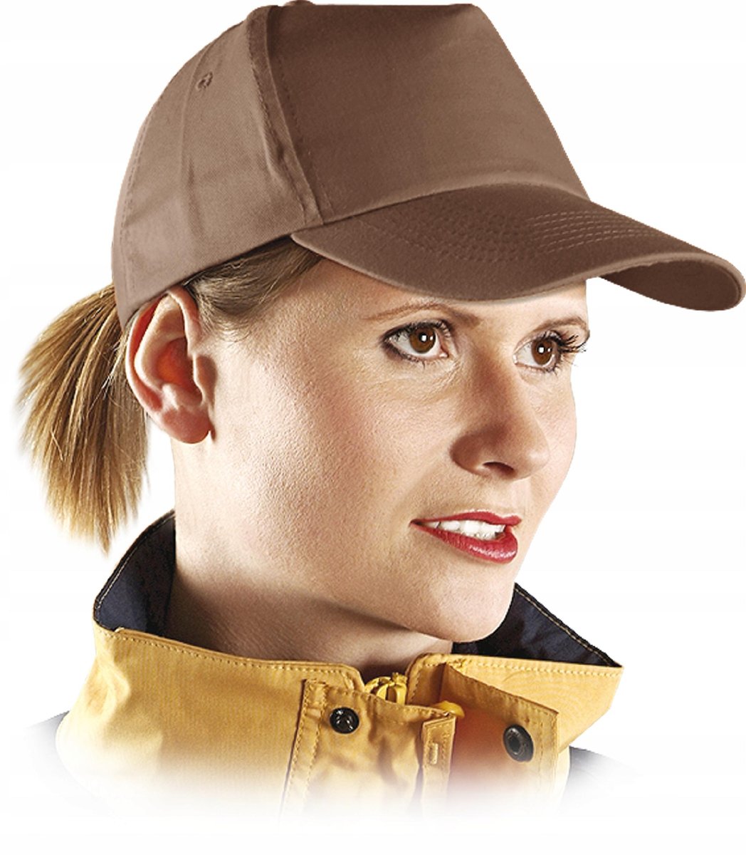 Czapka ochronna robocza z daszkiem Drelichowa BHP