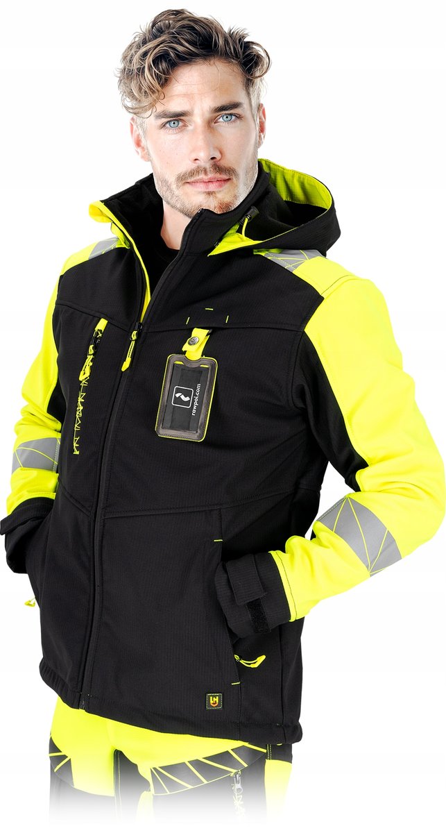 Kurtka ochronna softshell, męska LH RAUT-SH BY r. L