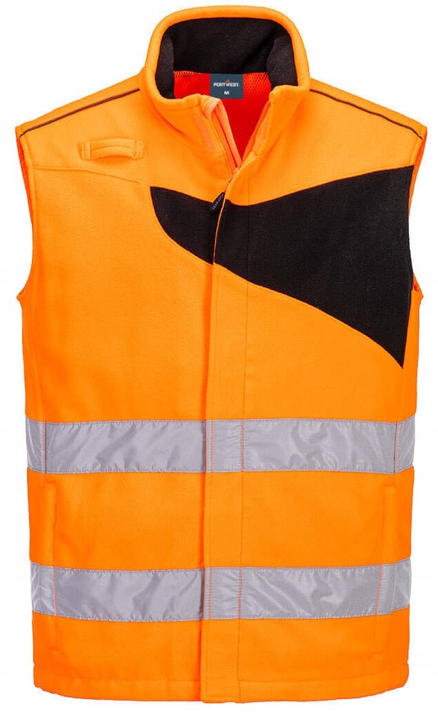 Kamizelka - ocieplacz polarowy, odblaskowy Portwest PW231 OBR r. L
