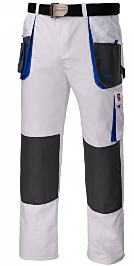 Spodnie robocze do pasa Art.Mas Classic WHITE r. 46
