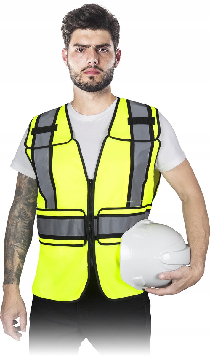 Kamizelka ostrzegawcza Reis KOS-FLEX YB r. 2XL