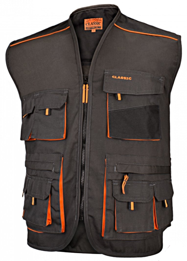 Kamizelka robocza Art.Mas Classic grafit r. 56
