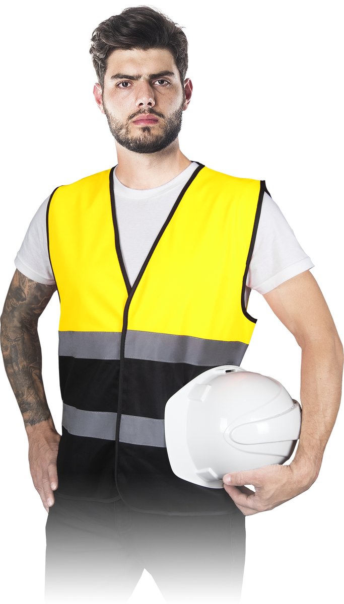 Kamizelka ostrzegawcza Reis DOUBLE YB r. 2XL