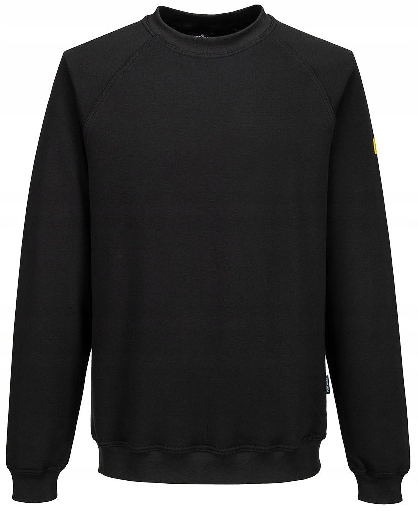 PORTWEST AS24 BLUZA ANTYSTATYCZNA ESD; CZARNY