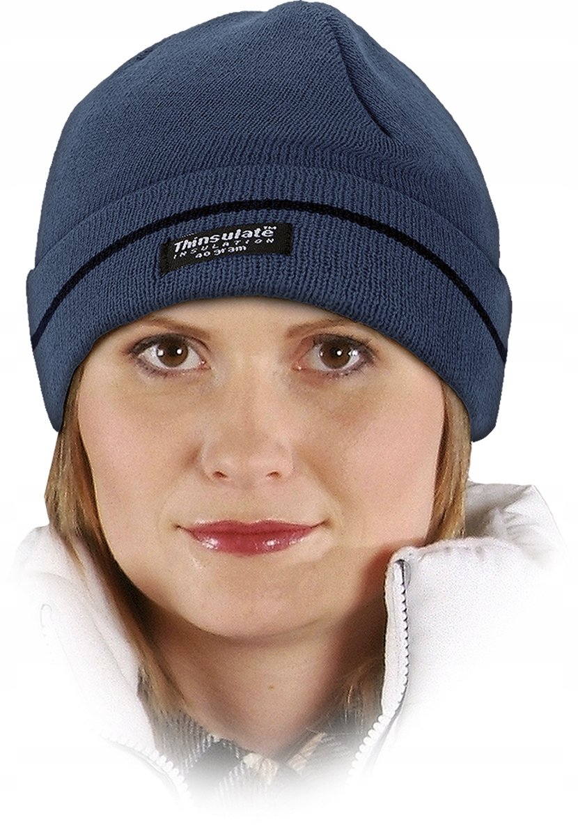 CZAPKA OCIEPLANA OCHRONNA REIS CZBAW-THINSUL; GRANATOWY (57/61)